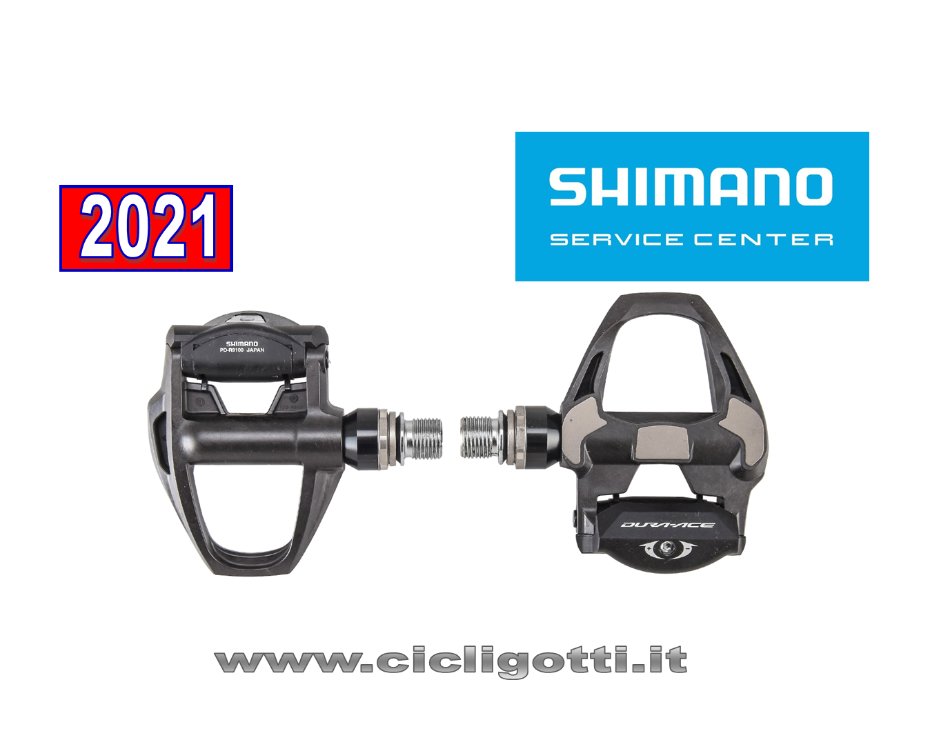 SHIMANO DURA ACE PD R9100 PEDALI CORSA - Cicli Gotti