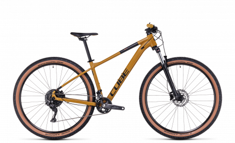 CUBE AIM EX caramel black bicicletta MTB 2023