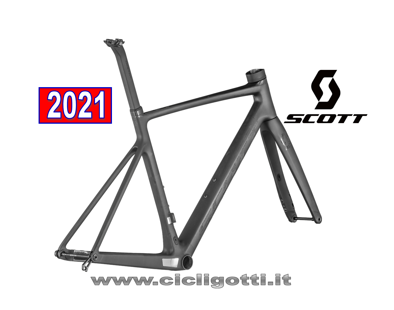 SCOTT KIT TELAIO ADDICT RC ULTIMATE 2021 - Cicli Gotti