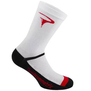 PINARELLO THINK ASYMMETRIC SOCKS BIANCO NERO