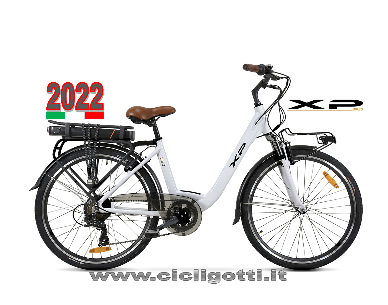 XP BIKES D 6.2 BICICLETTA ELETTRICA 26 - Cicli Gotti