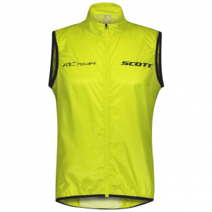 SCOTT GILET RC TEAM WB SULPHUR YELLOW BLACK