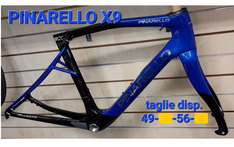 PINARELLO X9 telaio colore XPEED BLUE E341